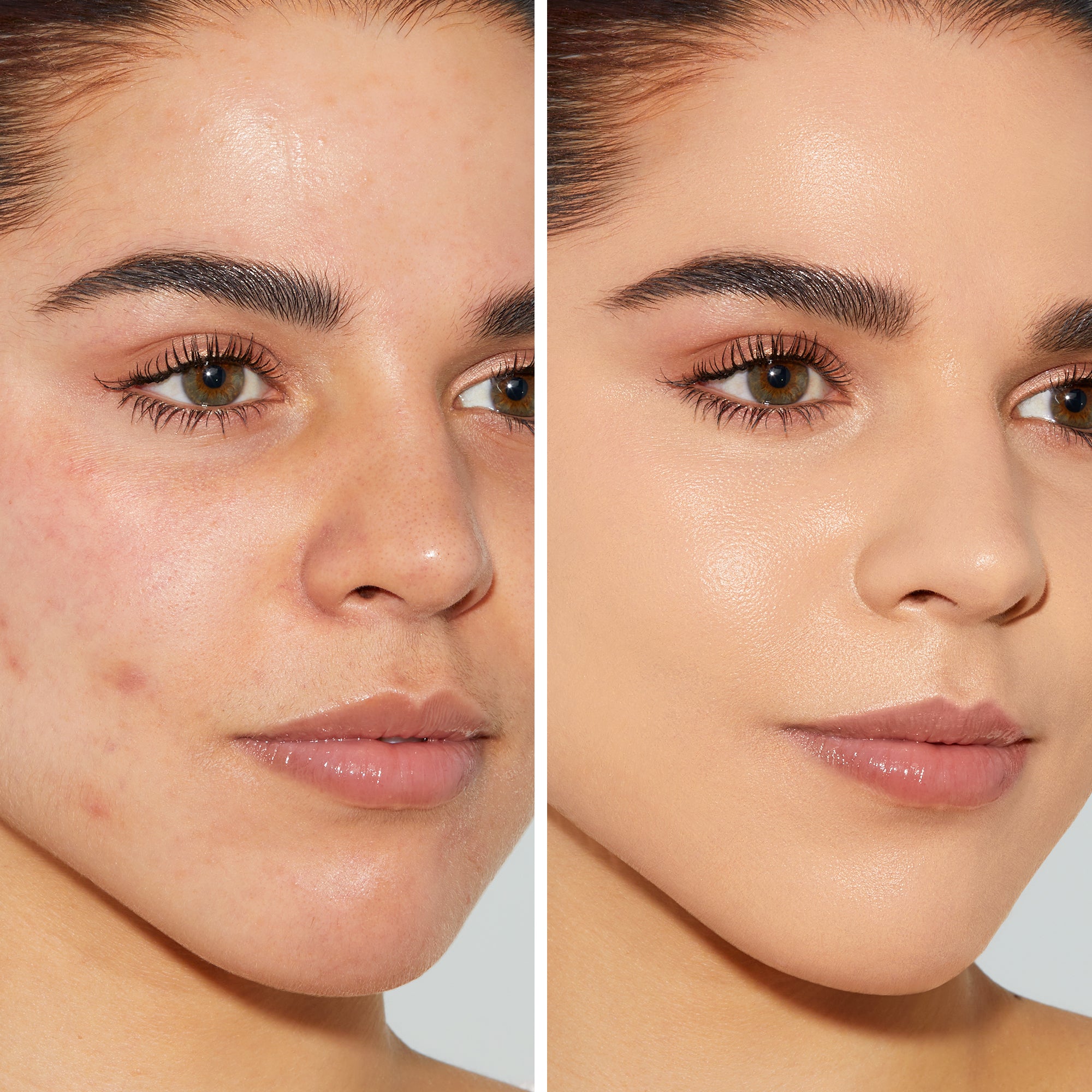 Official Tarte Cosmetics before-and-after complexion image