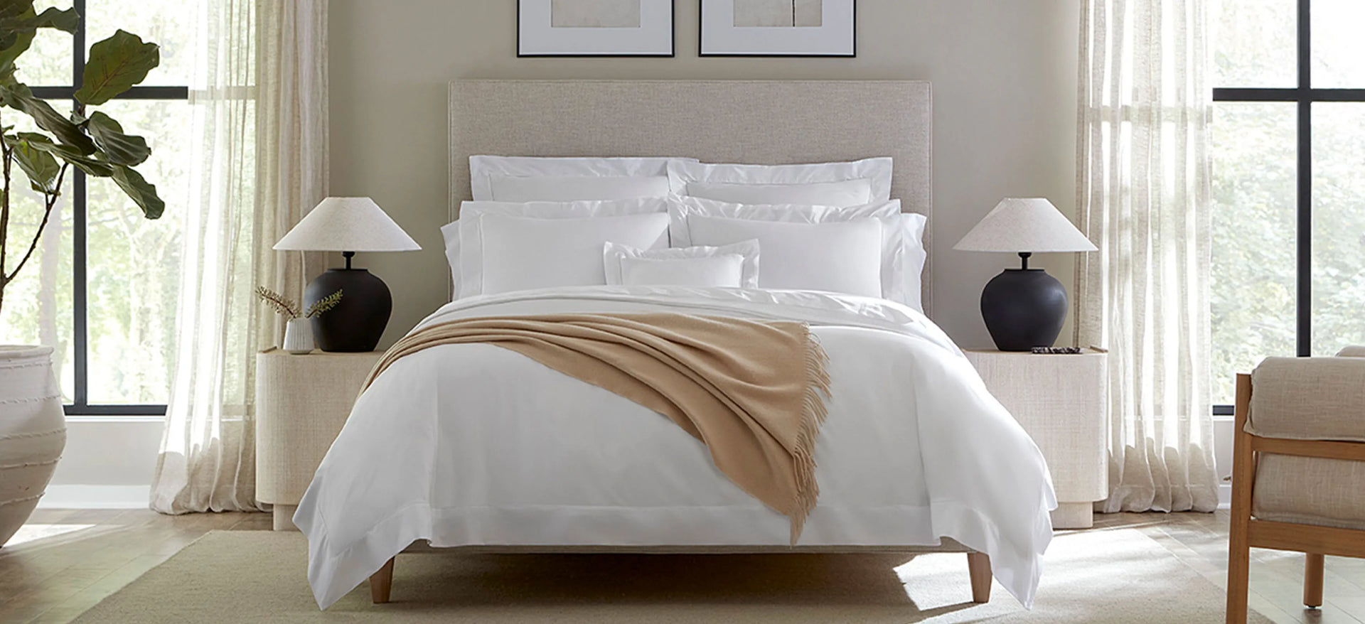SFERRA Fine Linens for a More Restful, Hotel-Inspired Home